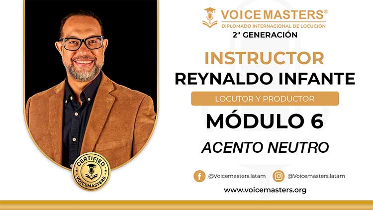 

En esta sesión 19 contaremos con la presencia de Reynaldo Infante para hablar del acento neutro en nuestras locuciones.

